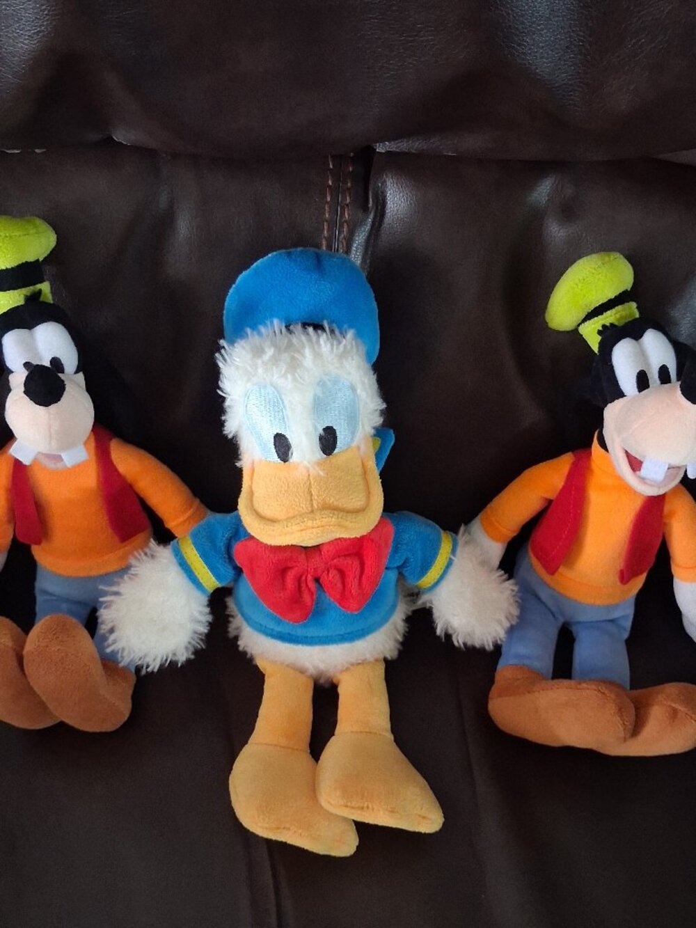 3 Disney 11" Mickey Mouse Clubhouse Goofy Plush & Disney Parks Donald Duck Doll